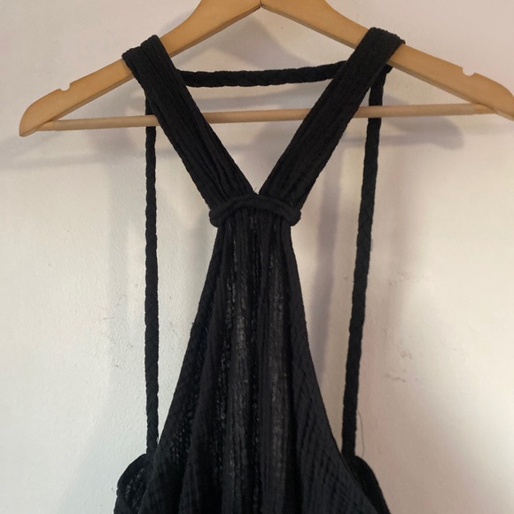 Anthropologie L Braided Halter Mini Dress - Picture 6 of 14